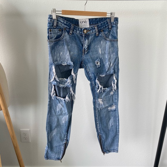 One Teaspoon Trashed Freebirds - Picture 2 of 8